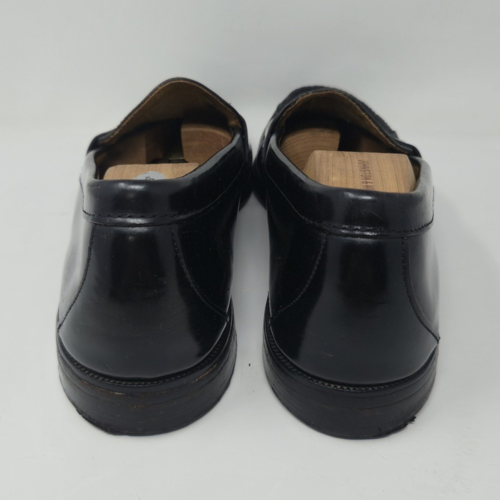 Brooks Brothers Mens Black Leather Penny Loafers Size 12 D Slip On Dress Shoes - Picture 5 of 16